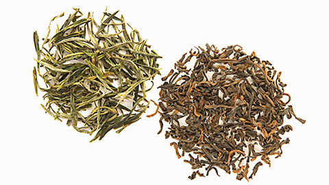 representative grouping of teas