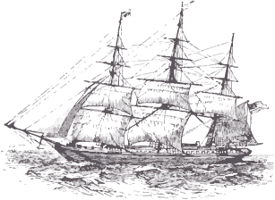 GS Haly clipper ship